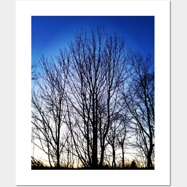 Tree Silhouette Wall Art by ARTWORKandBEYOND